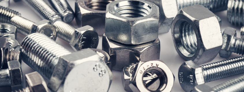 Bolts nuts screw washer zinc heap chrome
